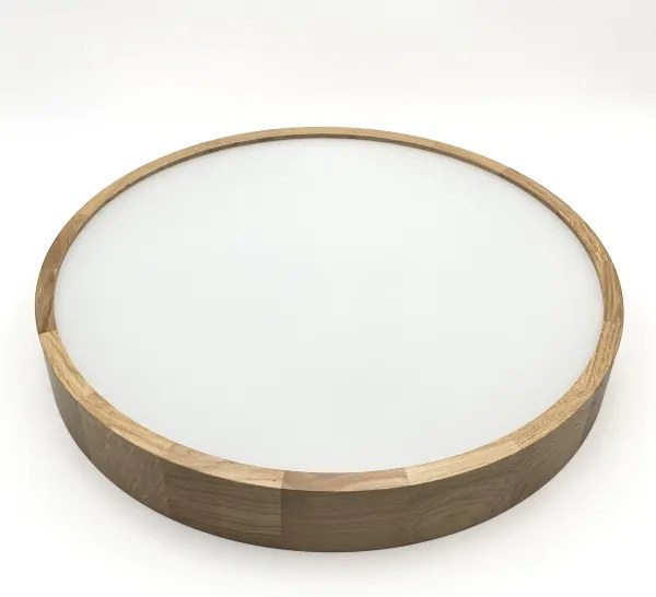 Brilagi - Plafonieră LED CARVALHO 4xE27/60W/230V, stejar, diam. 57,5 cm