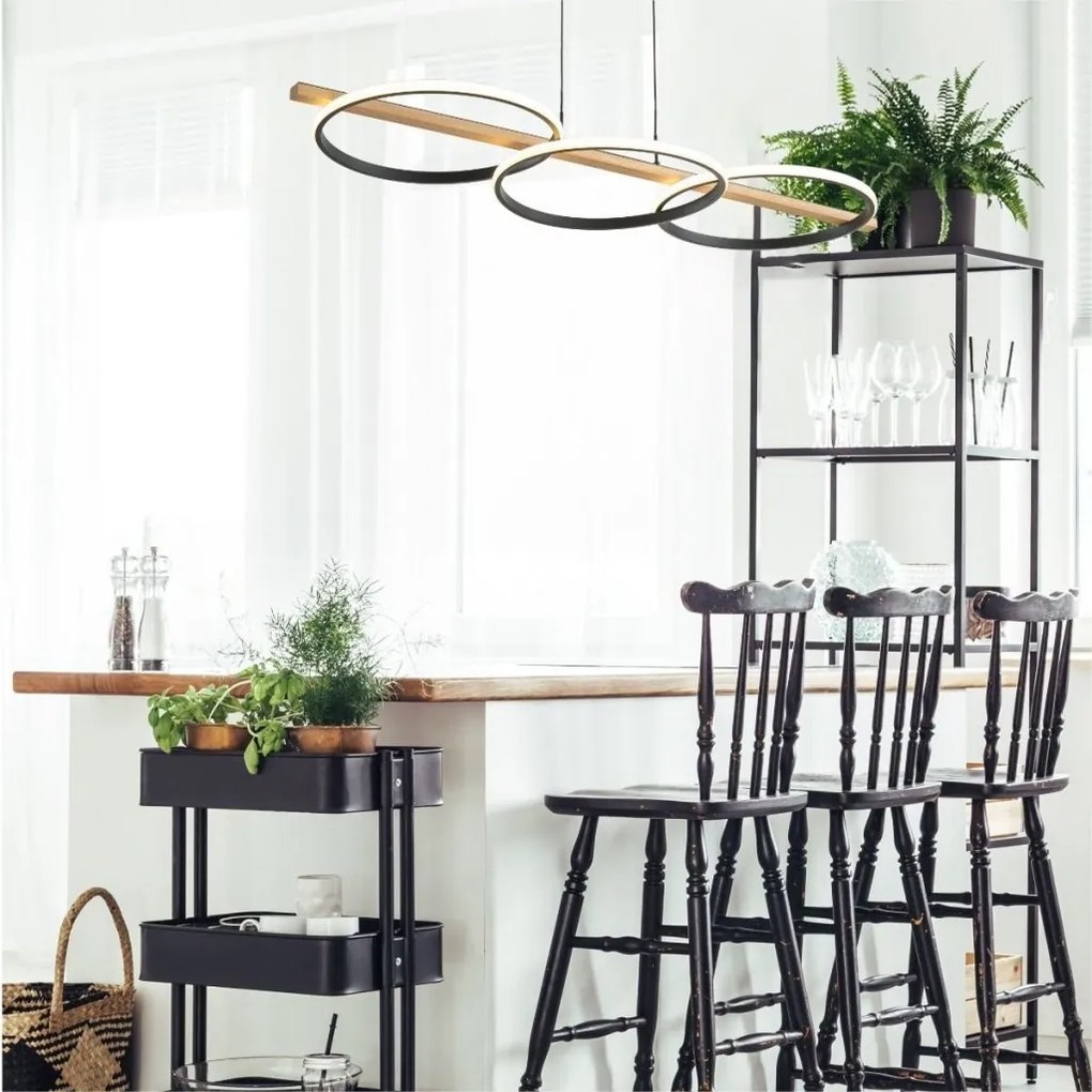 Lustra suspendata LED design modern Almeria