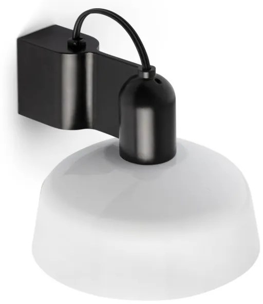 Aplica de perete metal TATAWIN negru, alb