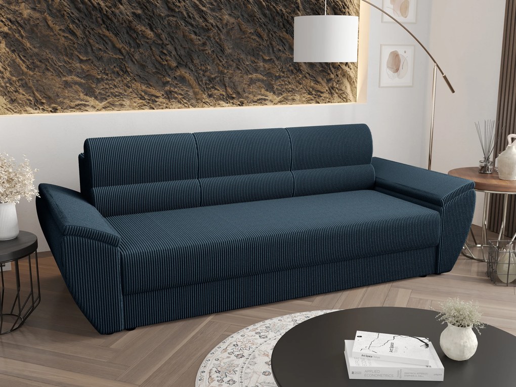 Canapea trei locuri Radiant Bis (Albastru). 1056847