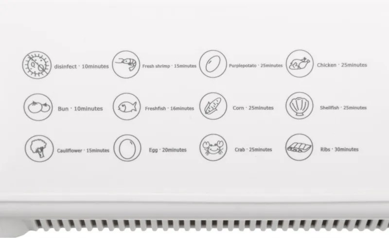 Aparat de gatit cu aburi Saturn ST-EC1187, 1500W, 12 l, Oprire automata, Indicator nivel apa, Alb