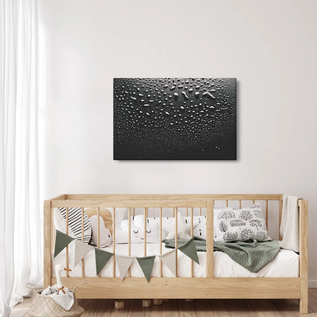 Tabloul cu picături de apă (90x60 cm)
