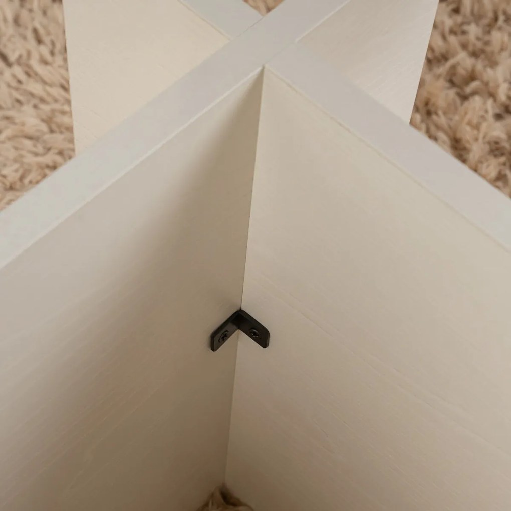 Măsuță de cafea Vetrino Wooden White