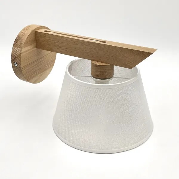 Aplică Brilagi ANTHONY 1xE14/40W/230V stejar/alb