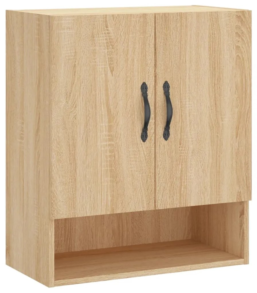 vidaXL Dulap de perete, stejar sonoma, 60x31x70 cm, lemn compozit