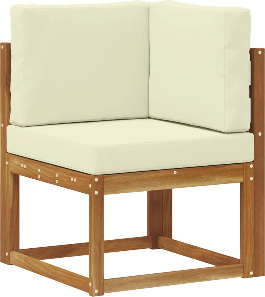 vidaXL Sofa Colțar pentru Exterior Lemn Solid de Acacia