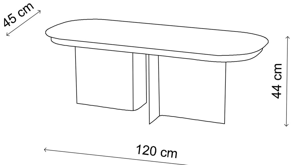 Măsuță cafea Sintuanta C (Auriu). 1127432