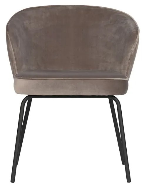 Set de scaune de sufragerie bej 2 buc. tapițat Admit – WOOOD