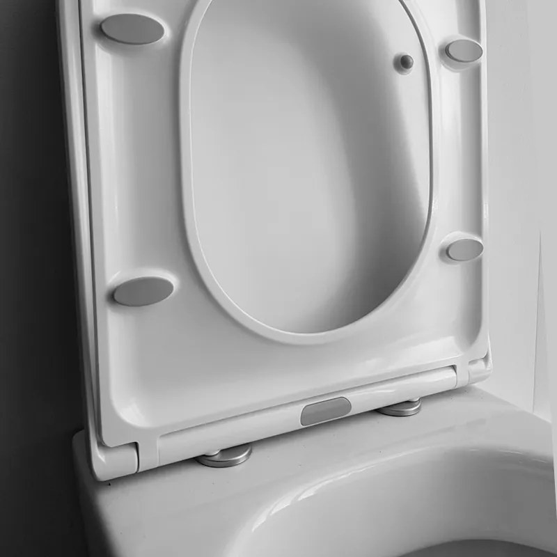 Capac wc softclose si quick release alb, Bianca Hatria