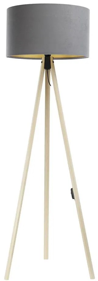 Lampadar STANDART 1xE27/60W/230V gri/bej