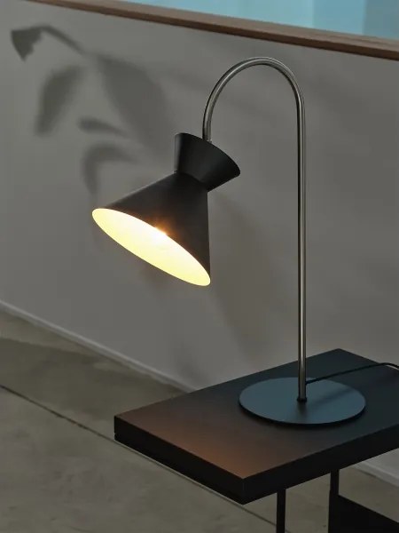 Osram - Lampă de masă DECOR WAIST 1xE27/40W/230V neagră