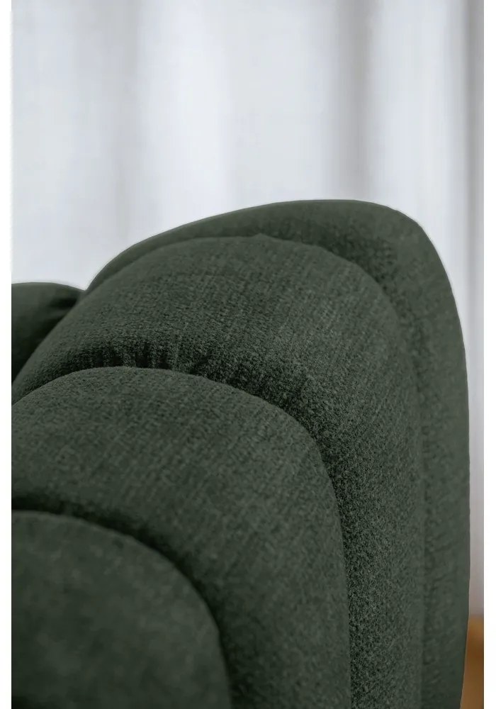 Colțar verde închis (cu colț pe partea stângă/în formă de ”L”) Shell – Miuform