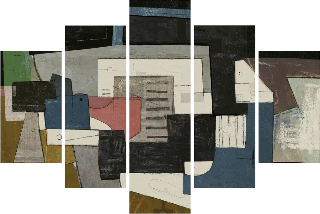 Tablou - Abstracție cubism (150x105 cm)