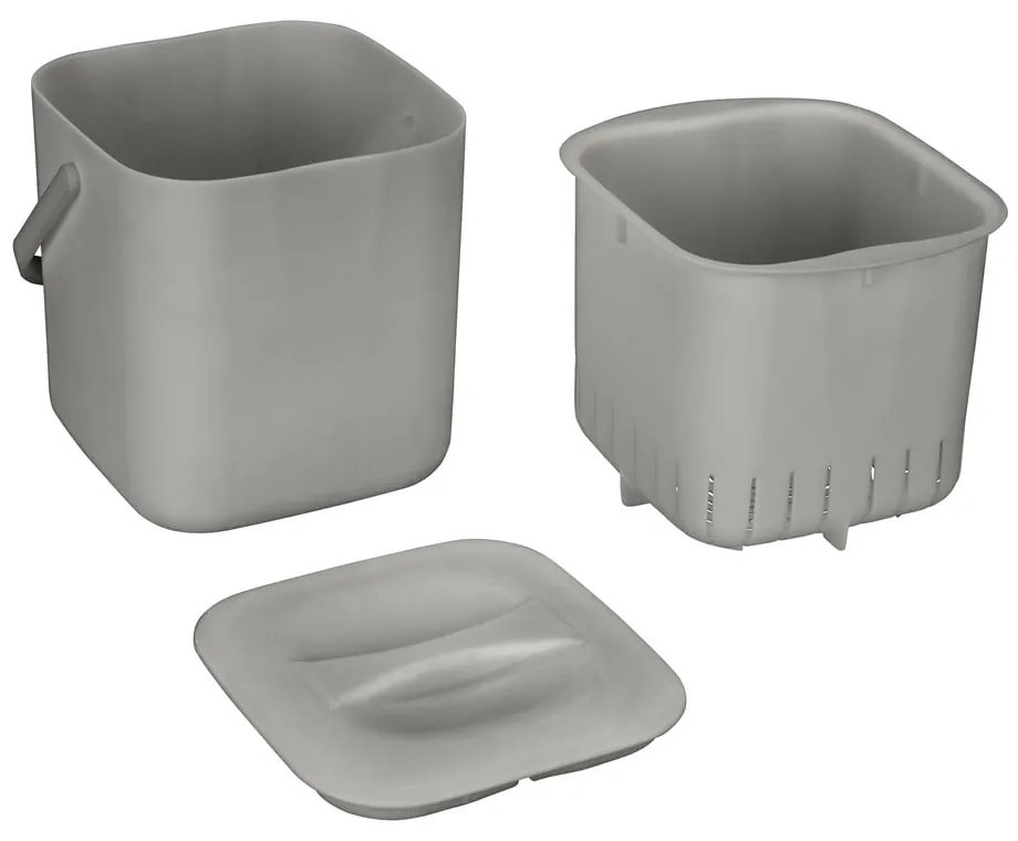 Recipient pentru deșeuri compostabile gri deschis 3 l Conny – Wenko