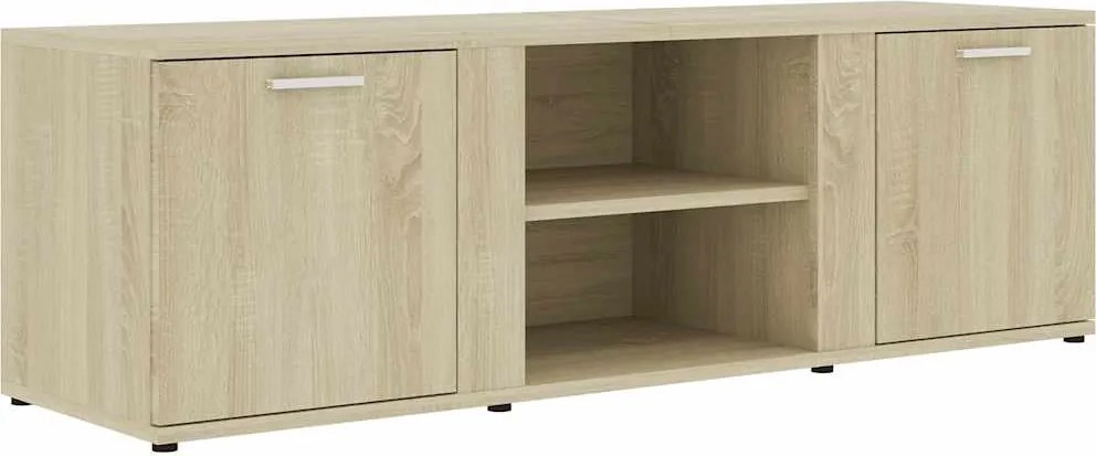 vidaXL Dulap TV, stejar Sonoma, 120 x 34 x 37 cm, lemn prelucrat