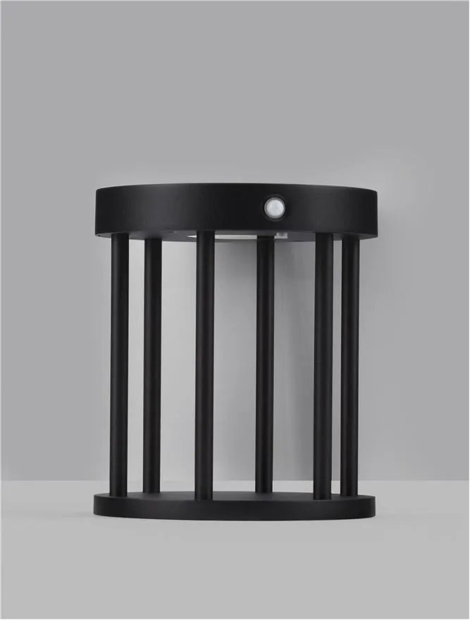Mini Stalp LED solar iluminat exterior cu senzor de miscare IP65 AIGO H-18cm