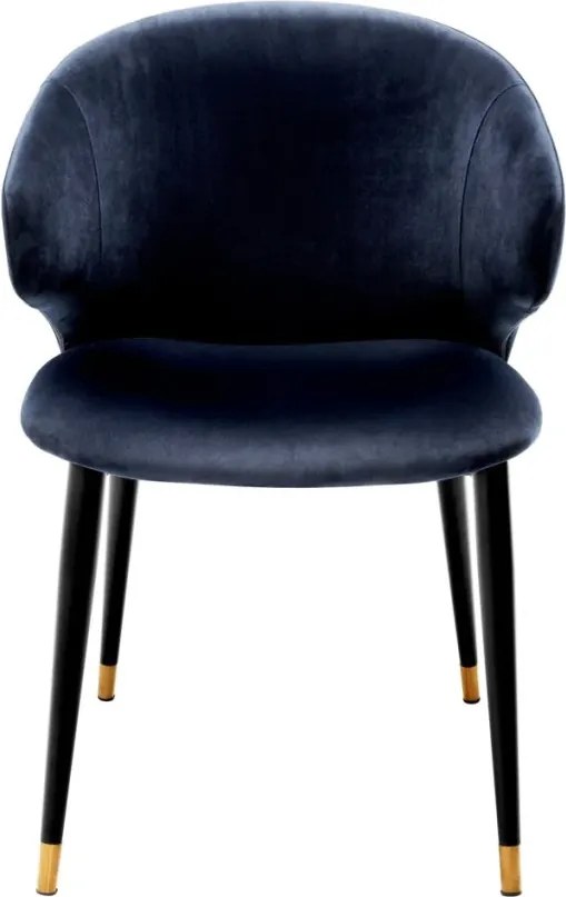 Scaun design elegant LUX Volante albastru 112778 HZ