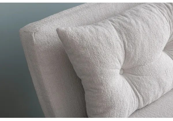 Canapea extensibilă 2 locuri QIRA, albă