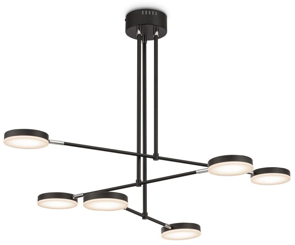 Candelabru Fad Maytoni Led, Negru, MOD070PL-L38B3K, Germania