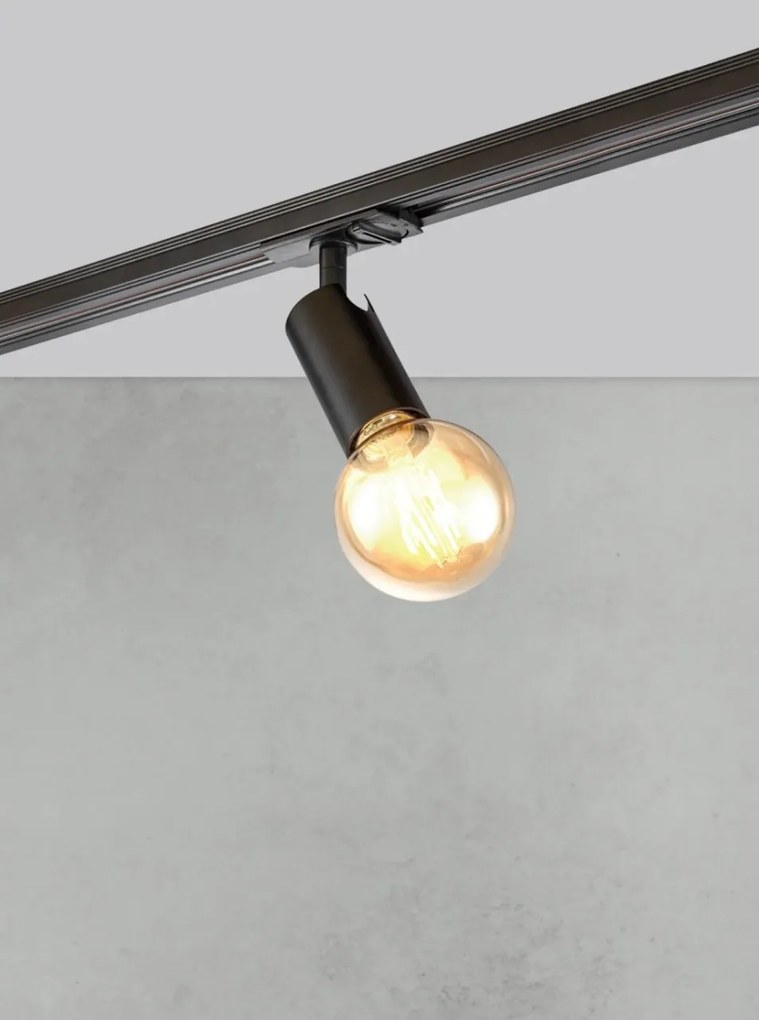 Accesoriu, Spot directionabil Open negru, pentru sina Nordlux Link