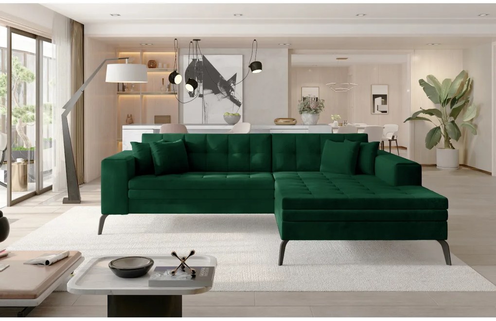 Expedo Coltar extensibil ALMEDA, 295x93x195, monolith 37, dreapta