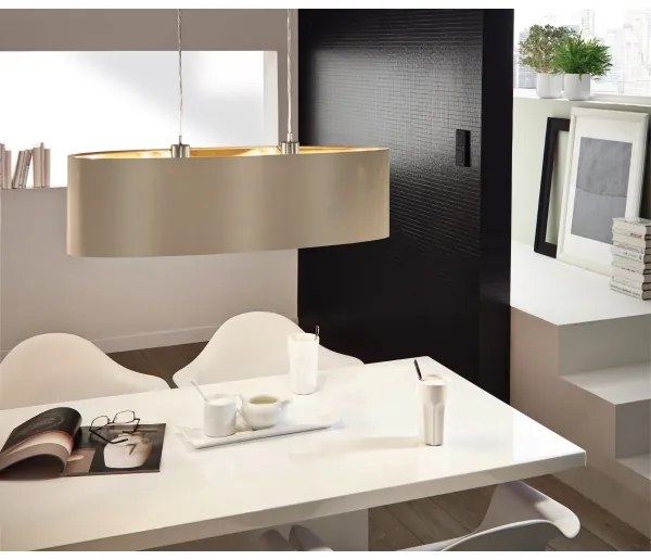 Lustră pe cablu Eglo 31613 MASERLO 2xE27/60W/230V