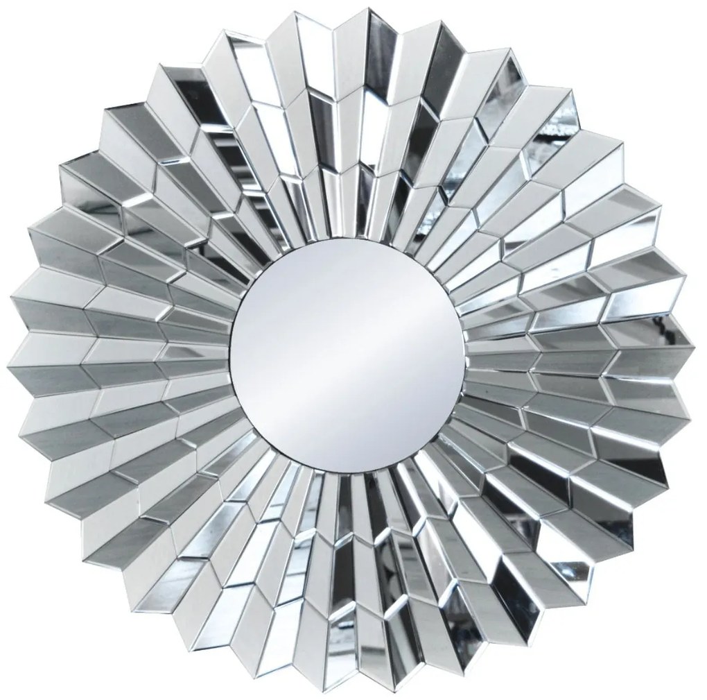 Oglinda rotunda Violett Silver – Ø90 cm