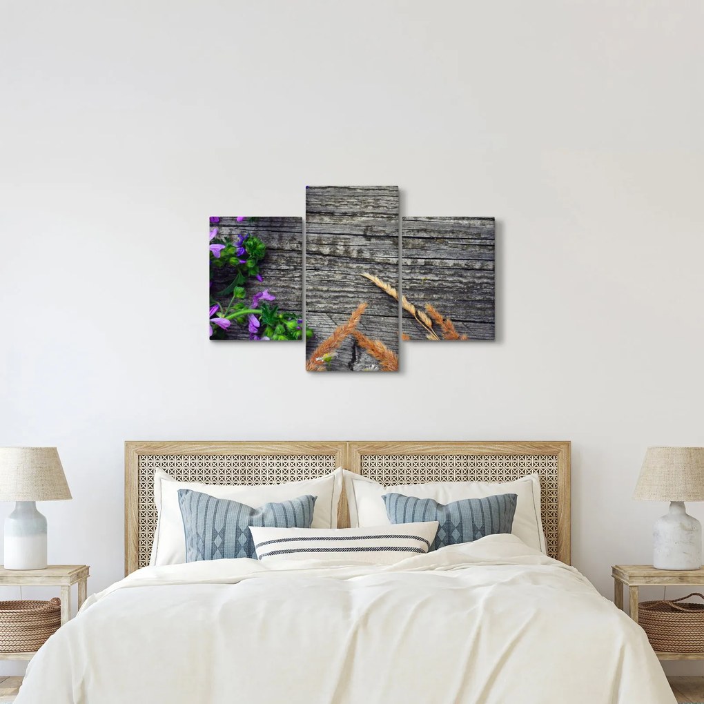 Tablou - flori de câmp (90x60 cm)