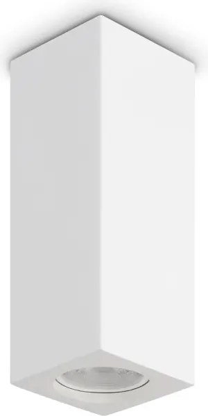 Spot aplicat tavan LOOK PL1 SQUARE D70 H200 GESSO