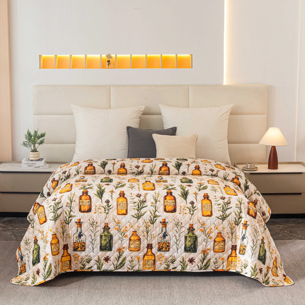 Cuvertura de pat APOTHECARY, crem Dimensiune: 220 x 240 cm