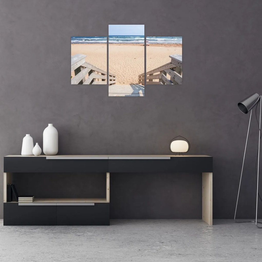 Tablou - Plajă (90x60 cm)