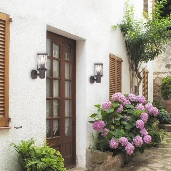 Rabalux 8888 - Aplică perete exterior BUDAPEST 1xE27/40W/230V IP44