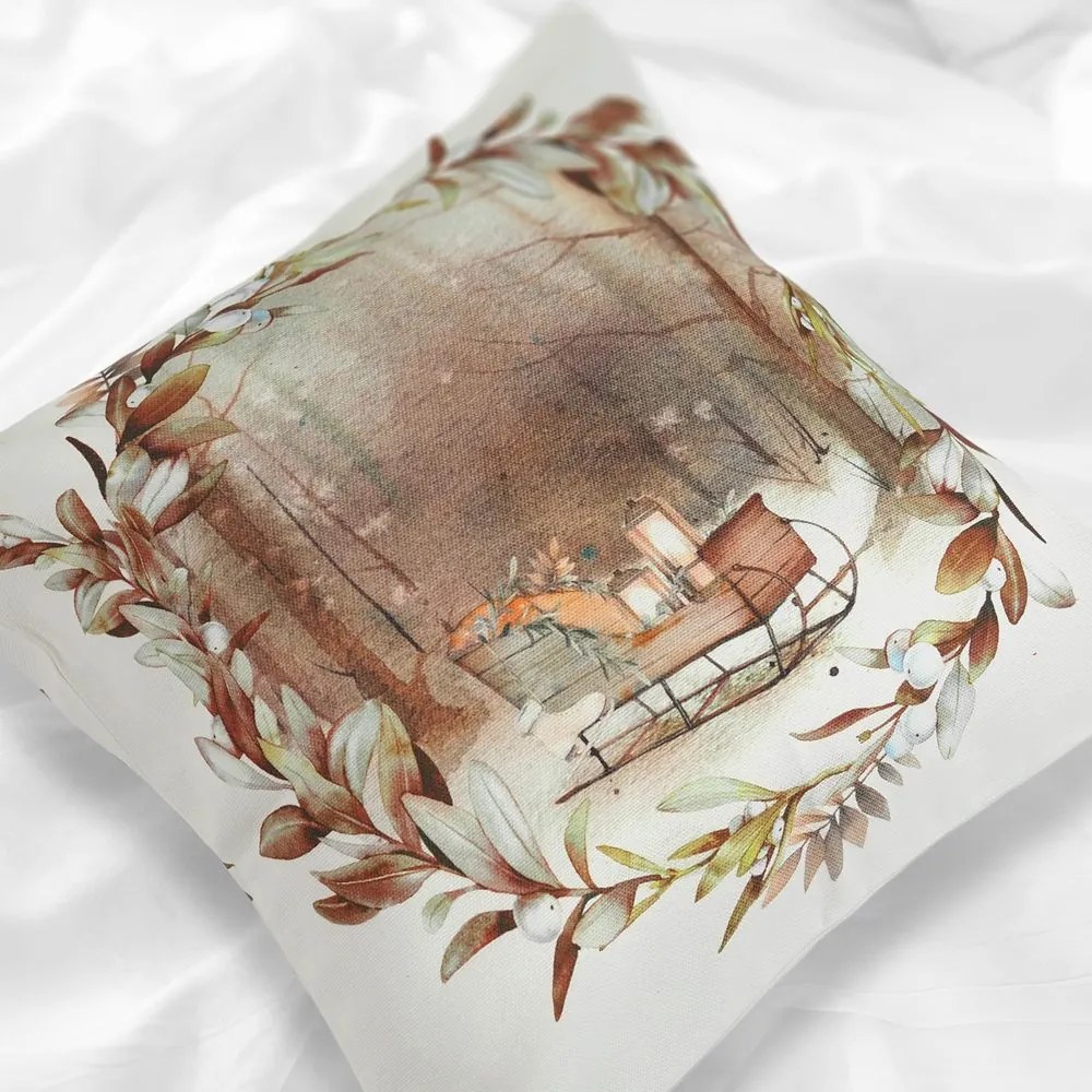 Husă de pernă decorativă de Crăciun