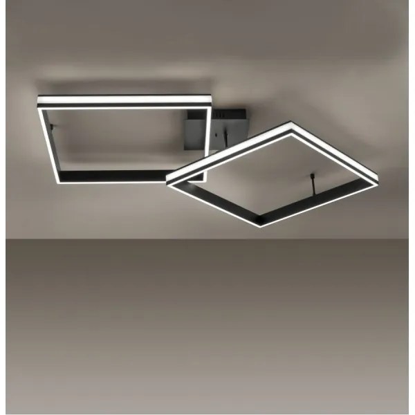 Lustră LED aplicată dimabilă ELIS 2xLED/19W/230V Leuchten Direkt 14700-18 + telecomandă