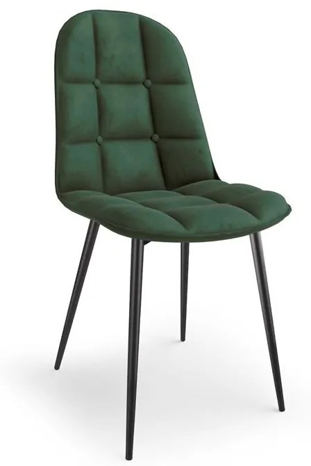 Scaun K417 velvet verde