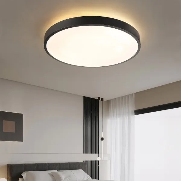 Brilagi - Corp de iluminat LED reglabil GLASS POOL DOUBLE, 80 W, 230 V, 60 cm, negru + telecomandă