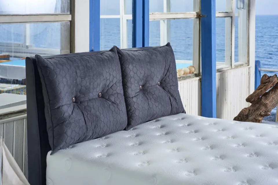 Saltea Visco Fusion, 120x200 cm, Fermitate Moale, Arcuri Pocket