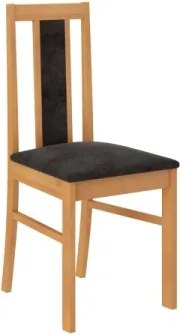 Scaun tapitat, din lemn, K75, ADRK Furniture (Culoare: Stejar Auriu)