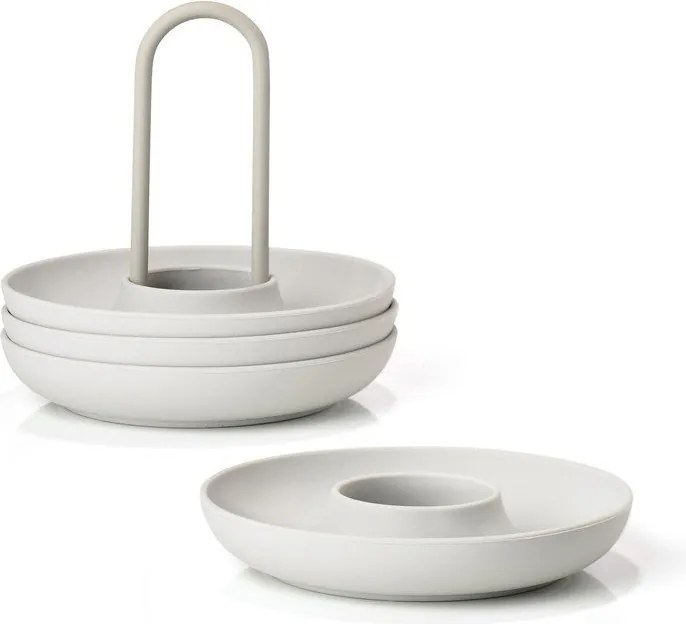 Suporturi de ouă 4 buc. din metal Singles – Zone