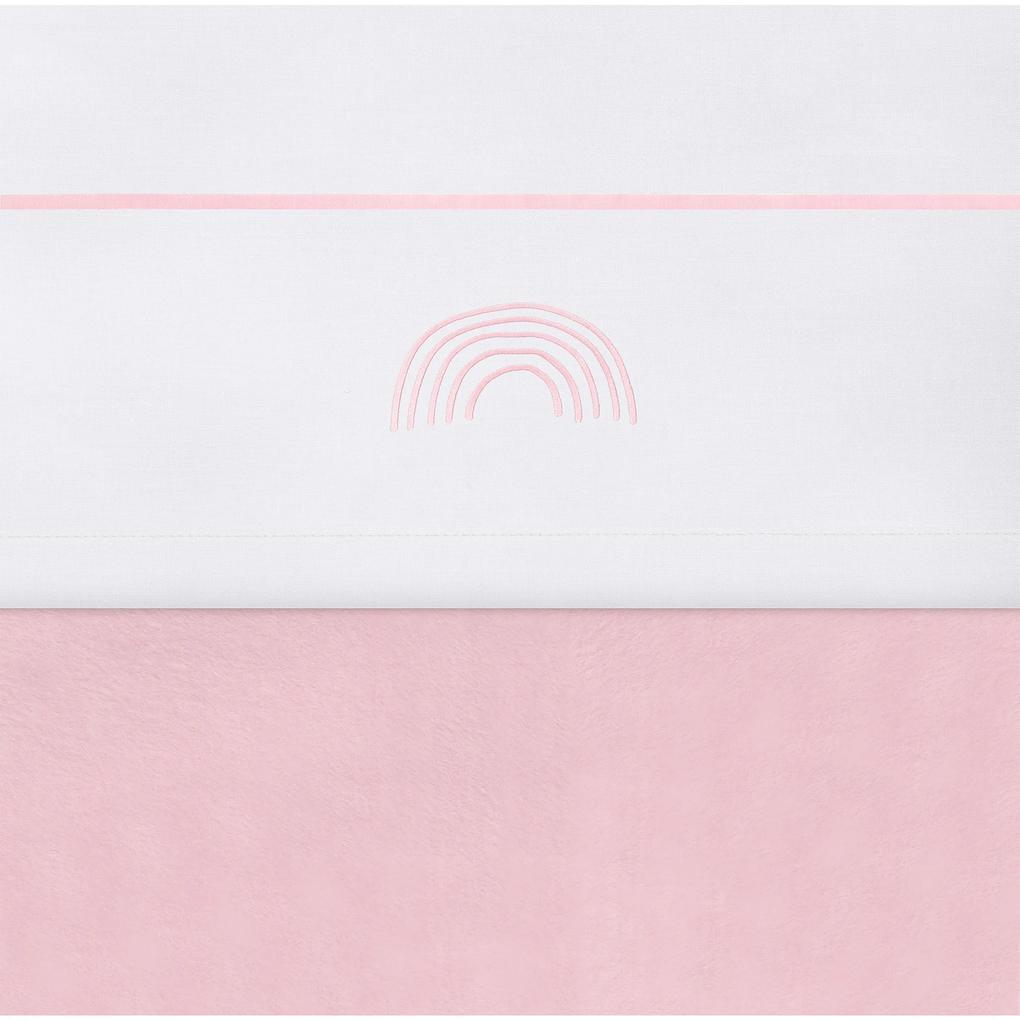 Cearsaf patut Jollein, Blush-Pink / 120x150 cm