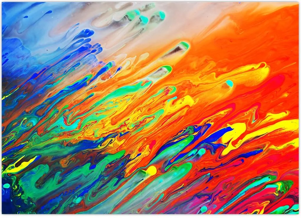 Tablou - Abstract colorat (70x50 cm)