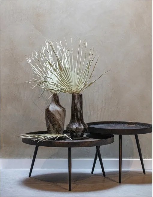 Măsuță auxiliară BePureHome Bounds, ø 76 cm, negru