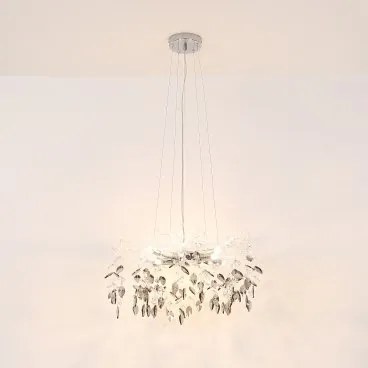 Candelabru elegant design modern Danna auriu mat/ chihlimbar