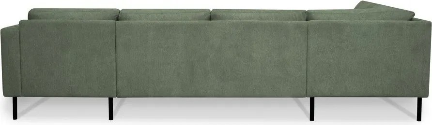 Colțar verde (cu colț pe partea stângă /în formă de "U") Hero – Scandic