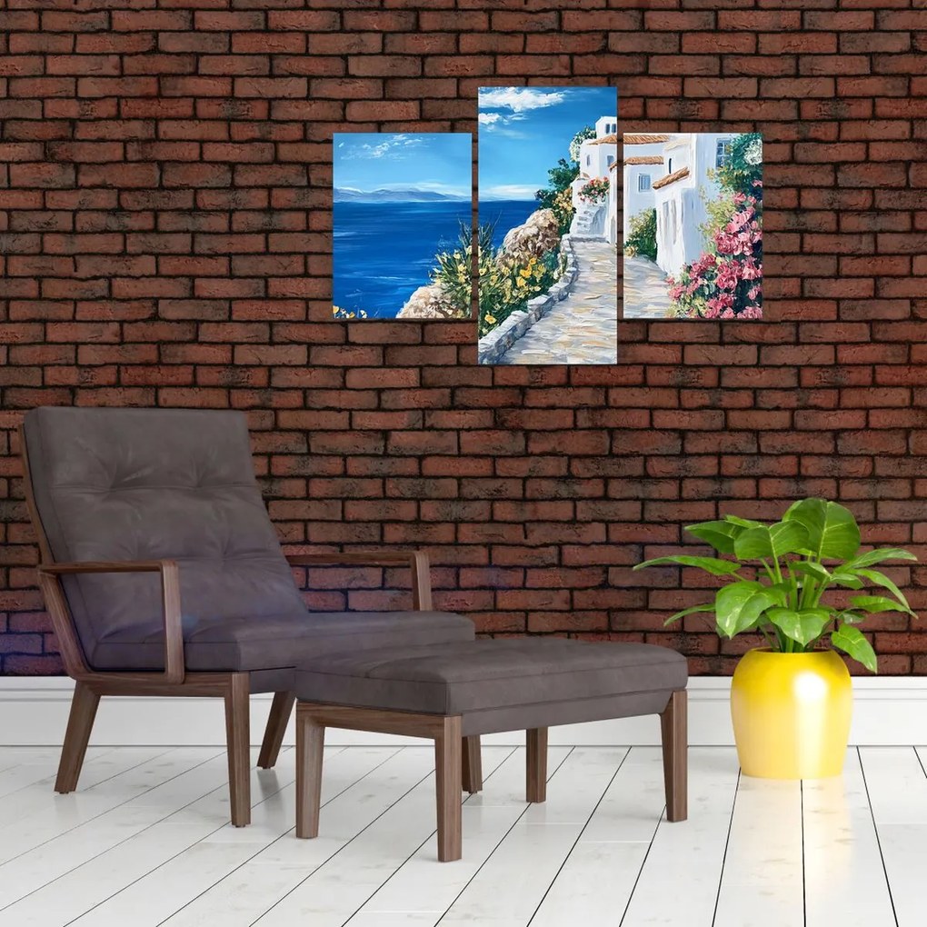 Tablou - Alee lângă mare (90x60 cm)