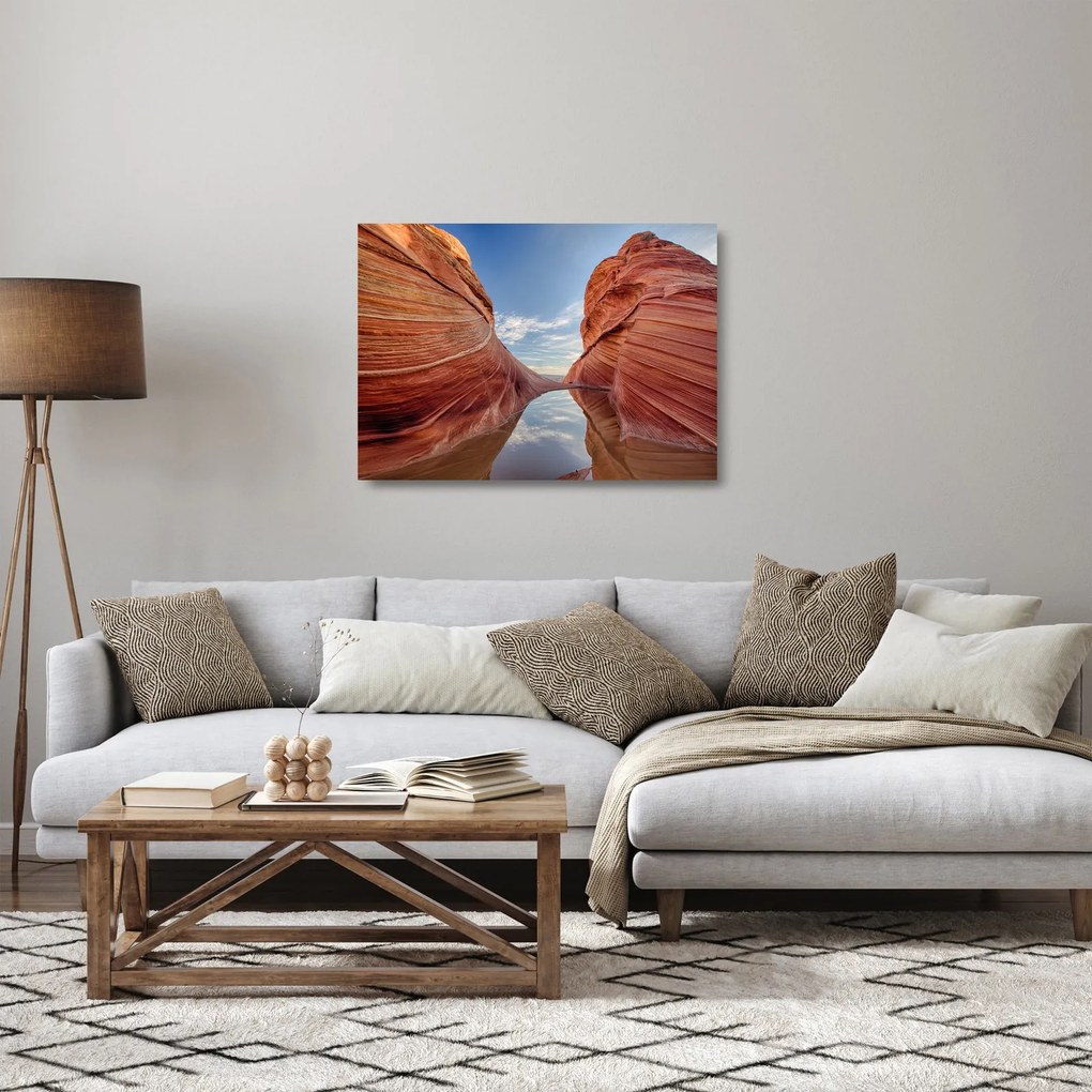 Tablou pe sticlă - Vermilion Cliffs Arizona (70x50 cm)