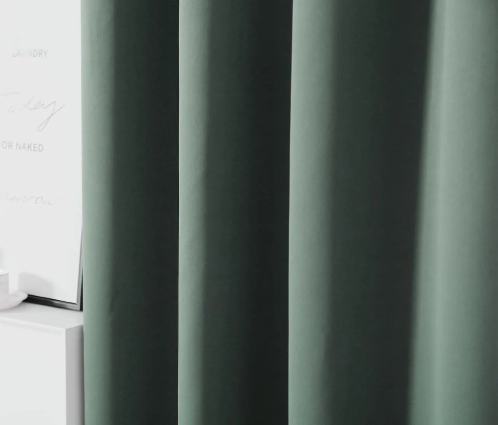 Draperie OXFORD 140x270 cm, gri-verde Agatat: Rejansa