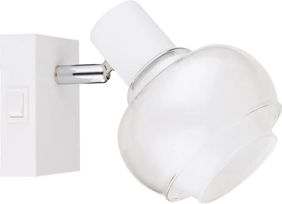 Globo 54309-1W - Aplica spot de perete TOKKI 1xE14/40W/230V albă