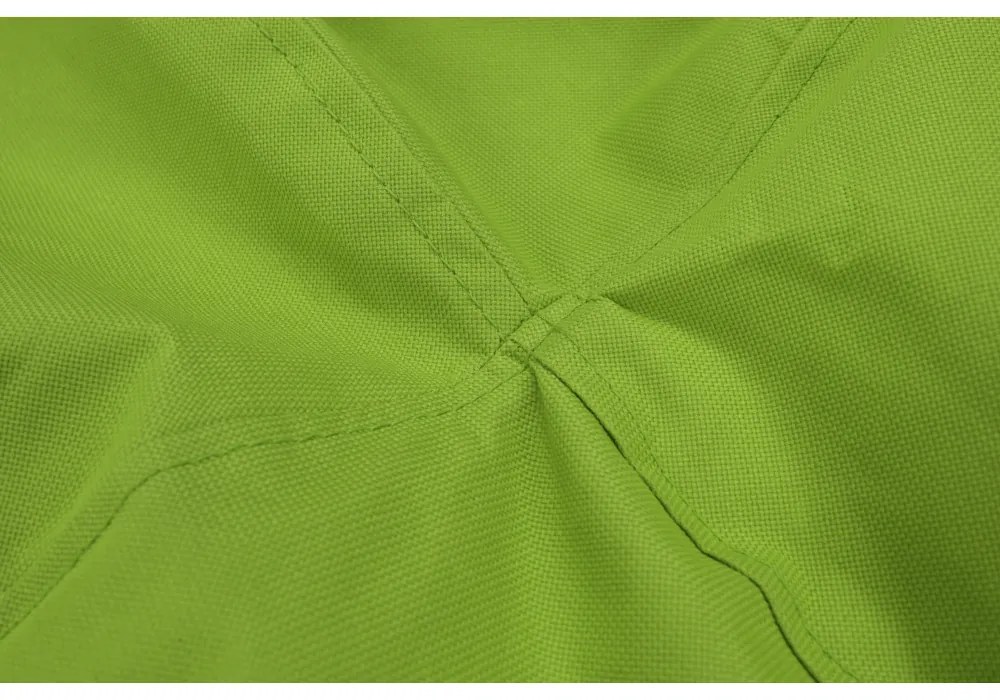 Fotoliu tip sac, material textil verde, KATANI