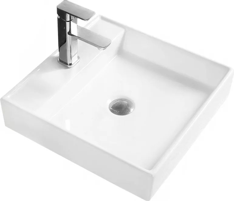Mexen Blanca chiuvetă pe blat 44 x 44 cm, albă - 21624400